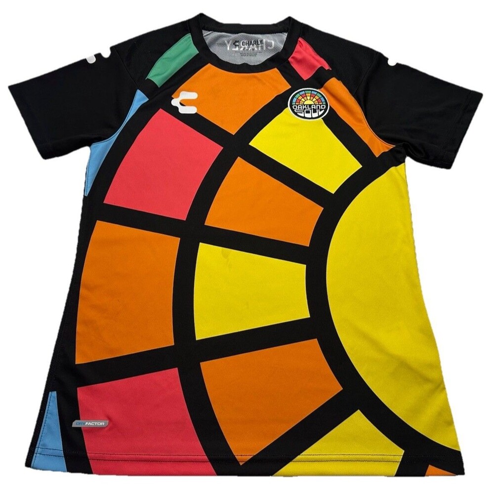 Women's Charly USLW Oakland Soul SC 2025 Home Soccer Jersey Size Small Mosaic
